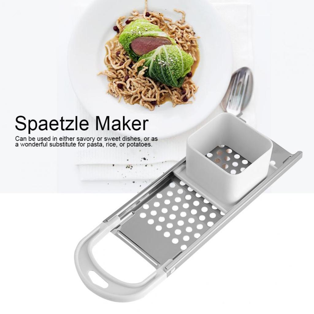 Manual Shaver Noodles Planer Spaetzle Dumpling Maker Slicer Kitchen Gadget