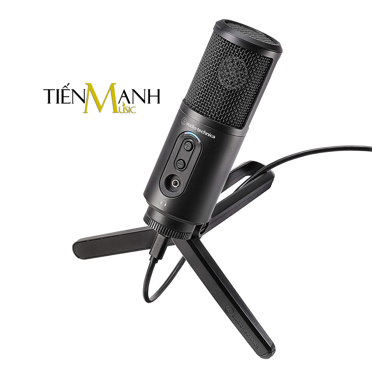 Micro Audio Technica ATR2500X USB Mic Thu âm Phòng Studio ATR2500, Microphone Cardioid Condenser ATR2500x-USB Hàng Chính Hãng - Kèm Móng Gẩy DreamMaker