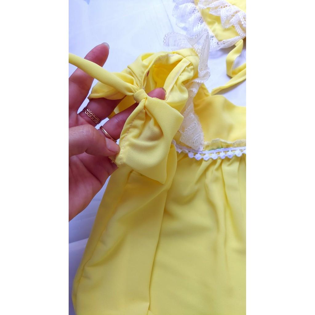 BODY BÉ GÁI TAY NƠ SANG CHẢNH TẶNG KÈM NÓN XINH