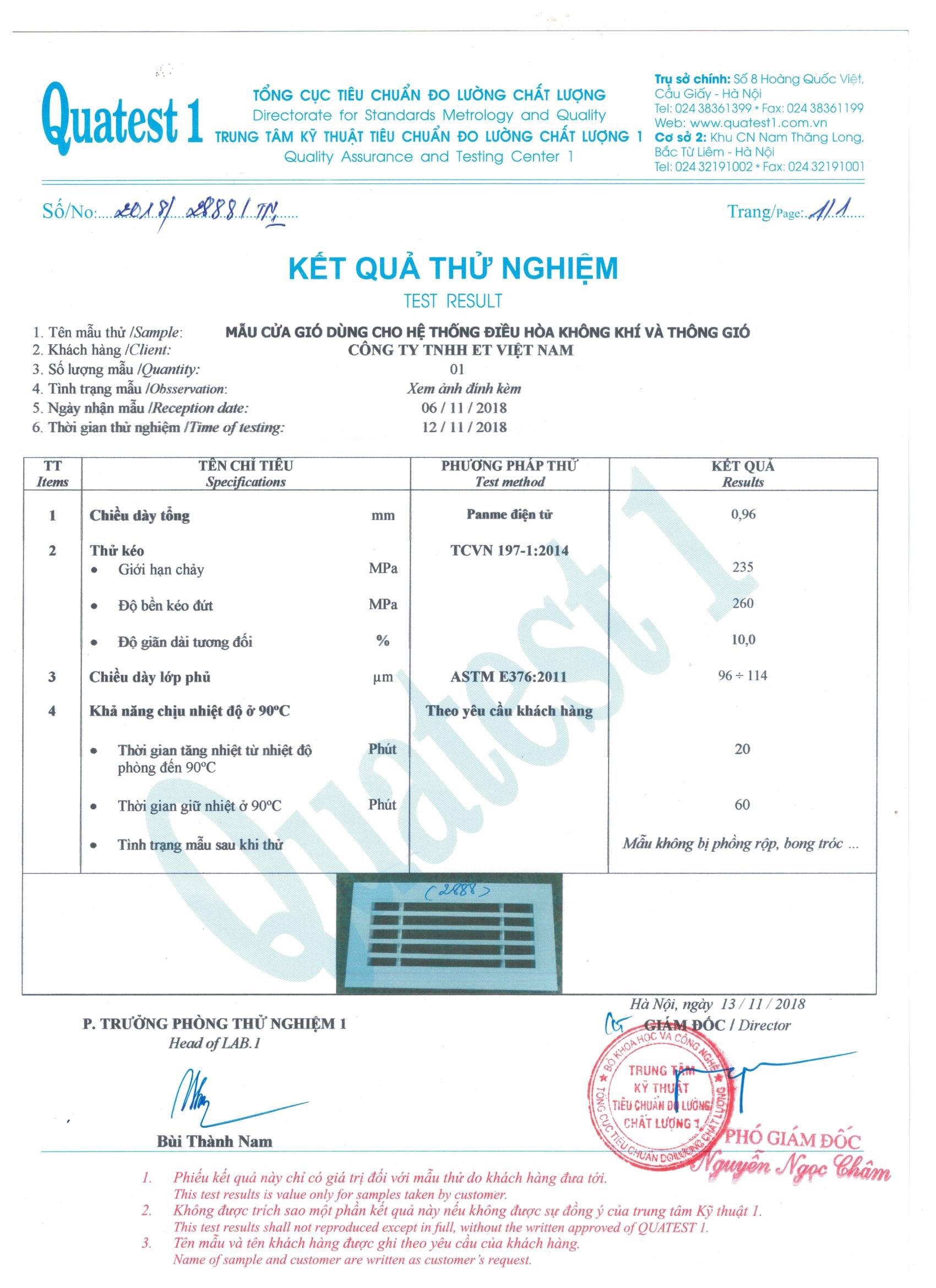 Quạt thông gió gắn tường TICO kèm chớp chống hắt mưa biệt thự lắp cho lỗ chờ 20x20cm, chất liệu nhôm sơn tĩnh điện