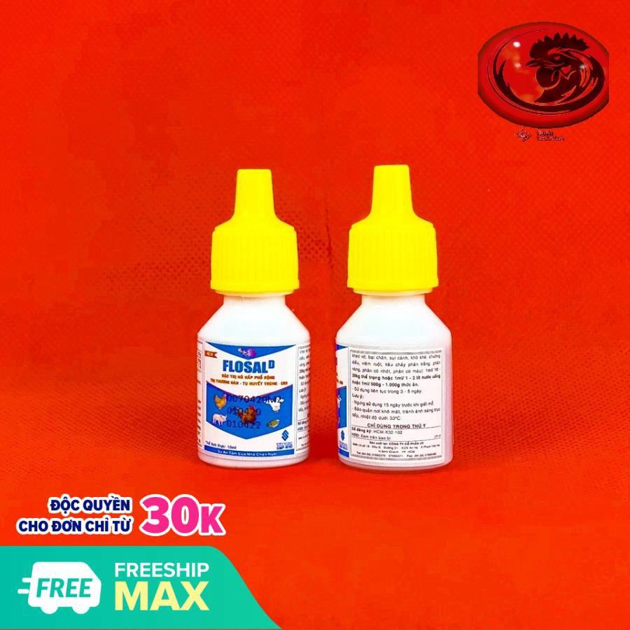 FLOSAL - D đặc trị khò khè thuốc gà đá 1 LỌ 10ML
