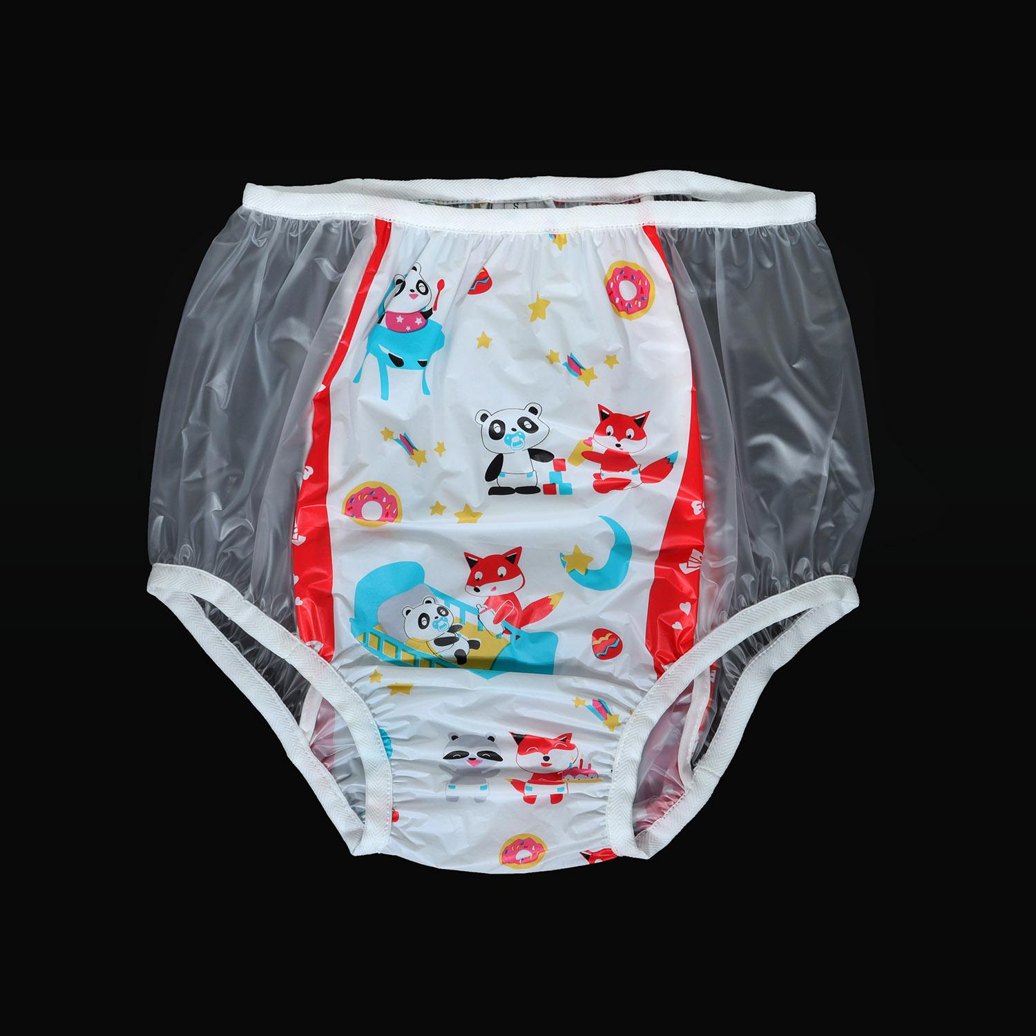 ABDL Trưởng Thành Bbay Tã Nhựa Pvc Có Thể Tái Sử Dụng Cho Bé Quần Tã Nhựa Đáy DDLG Người Lớn Bé Mới Quần Lót Xanh Dương Tã