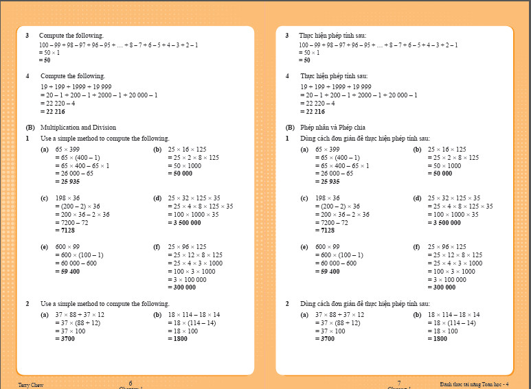 Combo 2 cuốn sách Đánh thức tài năng toán học tập 4 và tập 5 - dành cho trẻ lớp 4-5-6 (từ 10 đến 13 tuổi)