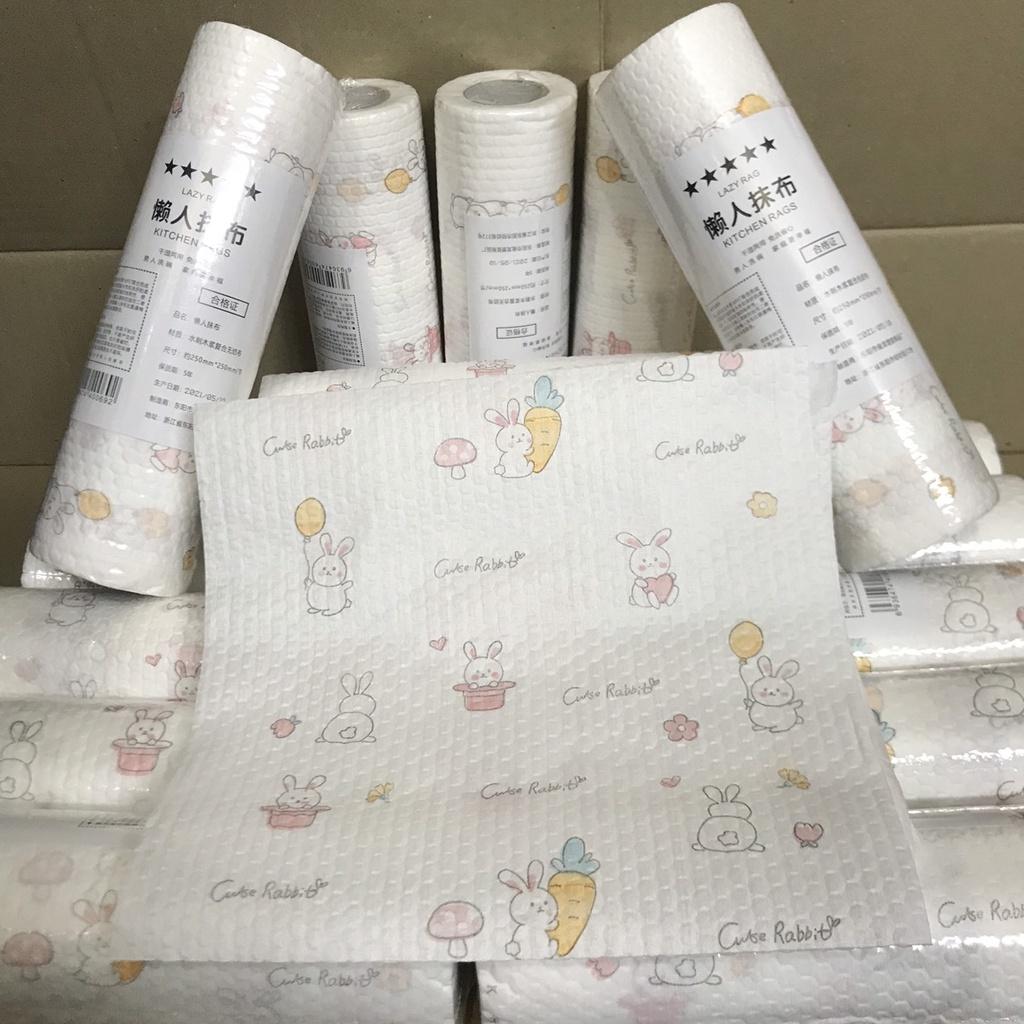 Cuộn giấy lau , khăn giấy lau bếp đa năng - Thấm hút nước , dầu mỡ