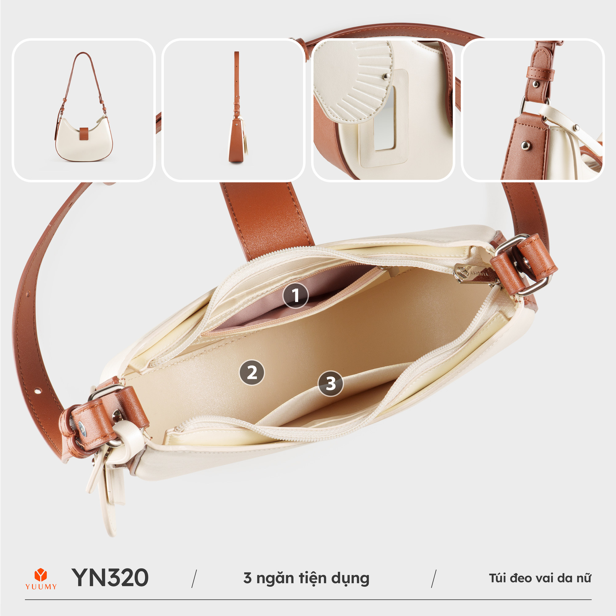 Túi đeo vai nữ YUUMY YN320