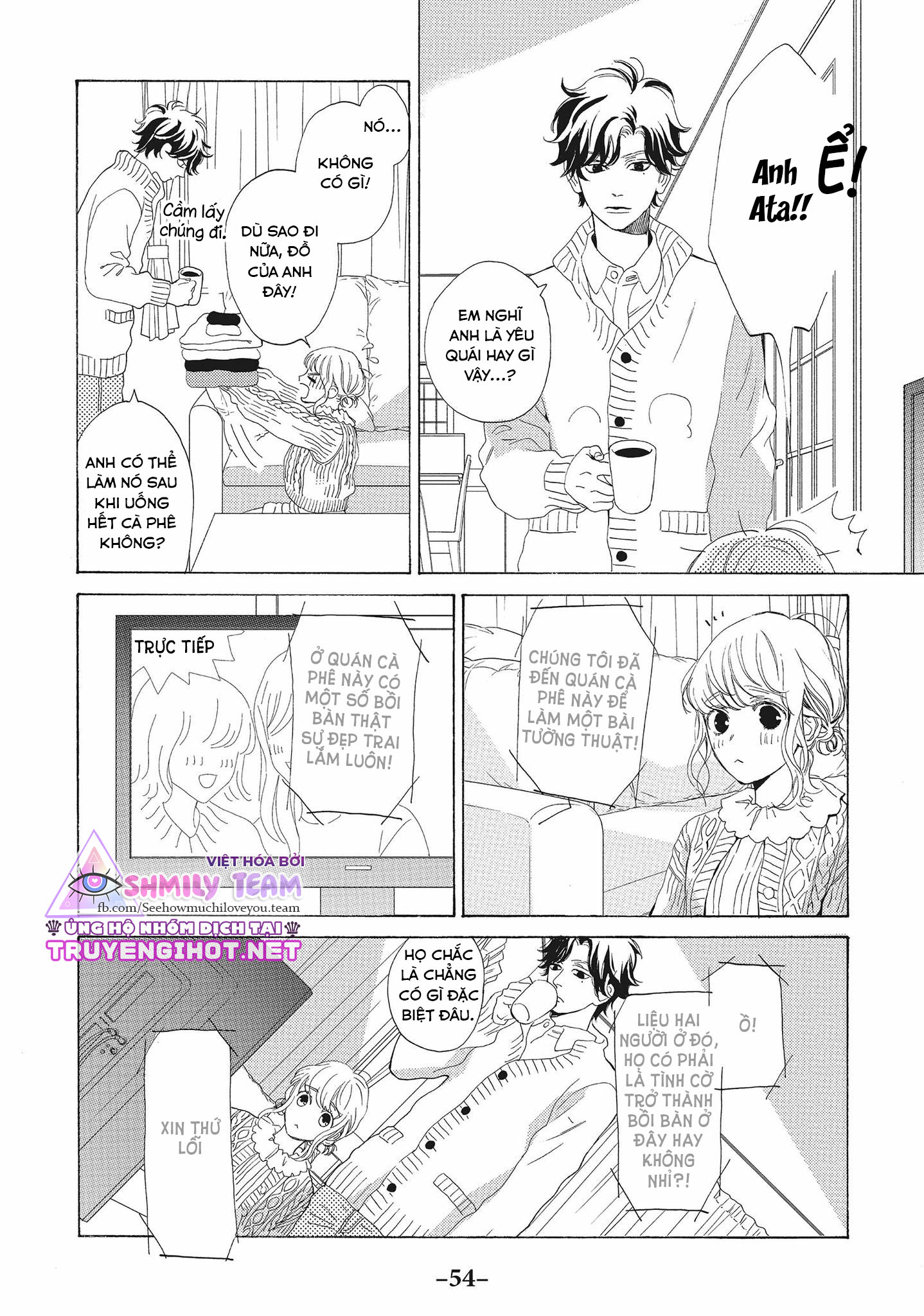 anh có thể hôn em mỗi ngày được không? chapter 14.1 14