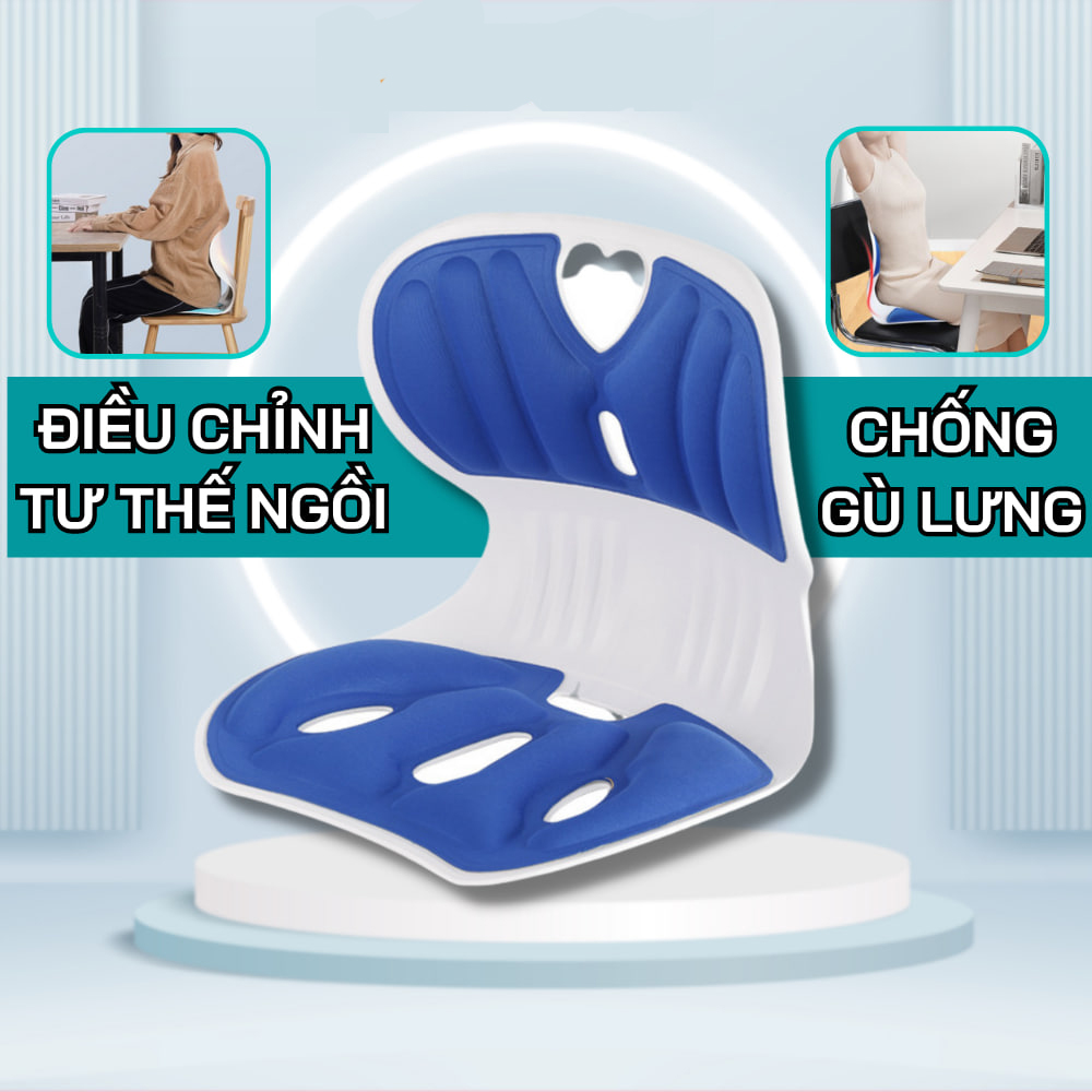 Ghế chỉnh dáng ngồi đúng tư thế chống gù, chống vẹo cột sống chống mỏi lưng, ghế tựa chỉnh dáng tiện ích sang trọng