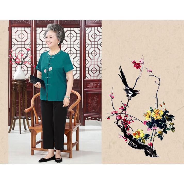 Bộ quần áo cho người già, trung niên