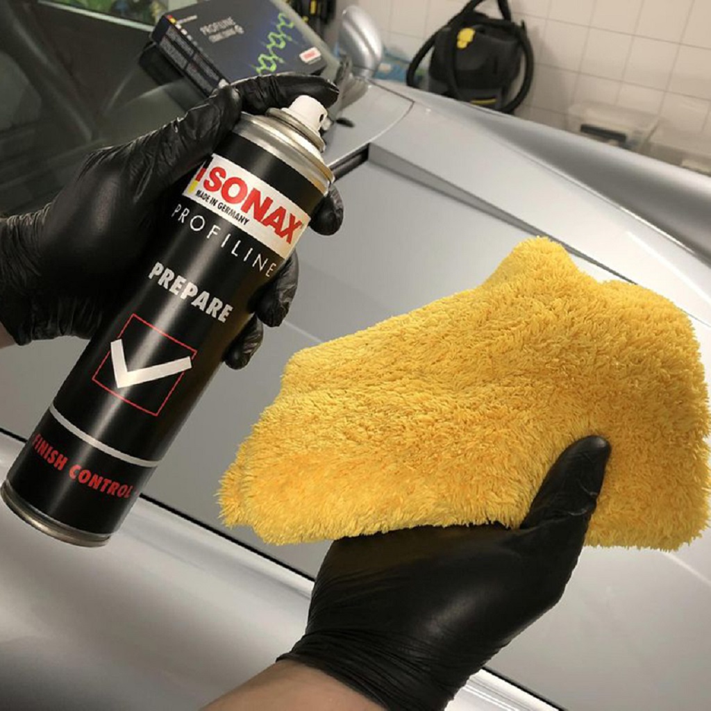 Chai xịt làm sạch bề mặt sơn trước khi phủ Nano Ceramic Prepare Profiline Sonax 237300 400ml - Làm sạch vết dầu mỡ, vết bẩn cứng đầu, loại bỏ sáp, silicone dính trên sơn xe