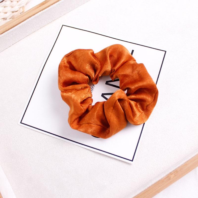 DÂY BUỘC TÓC/ CỘT TÓC SCRUNCHIES CÓ SẴN 10CM, SATIN VÂN, TINH TẾ, SANG TRỌNG, TIỆN DỤNG, CT.M14