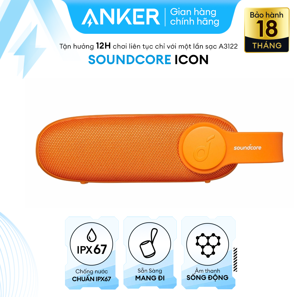 Loa bluetooth SOUNDCORE Icon 10W (by Anker) - A3122