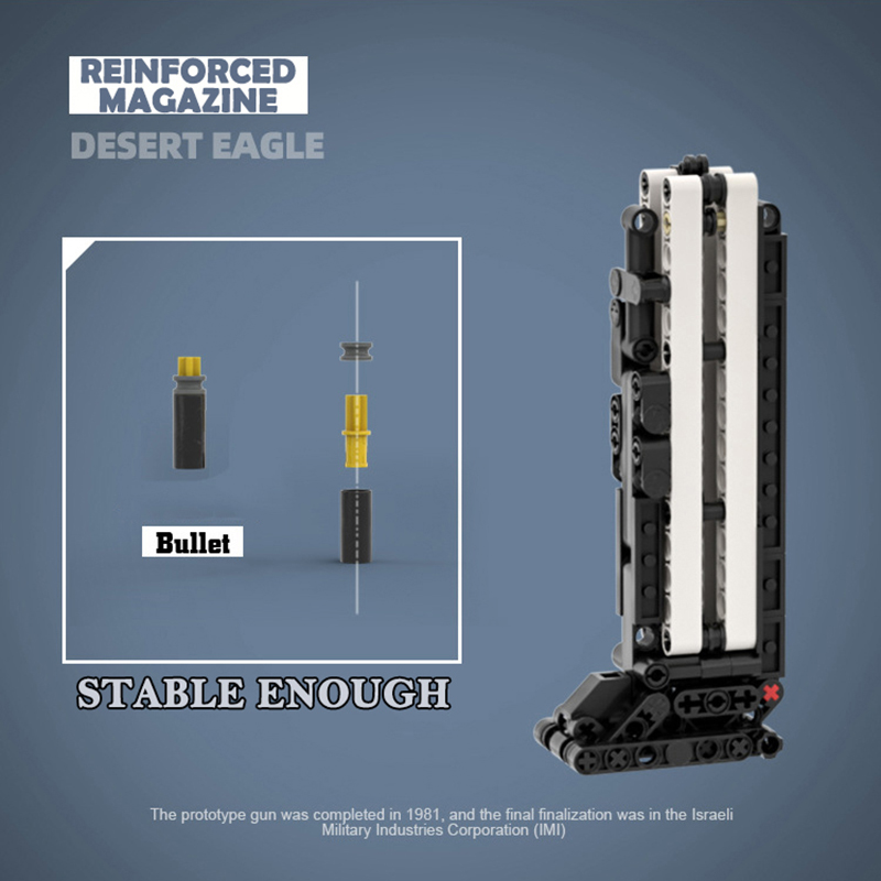 Đồ Chơi Lắp Ráp Kiểu LEGO Mô Hình CSGO Súng Lục Desert Eagle Black Ice 900+ Mảnh Ghép - Bản Thiết Kế Tiêu Chuẩn Của Kevin183