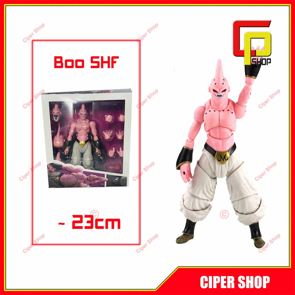 Mô hình Majin Boo SHF - Mô hình Ma Bư Khớp - Figure Bưu khớp