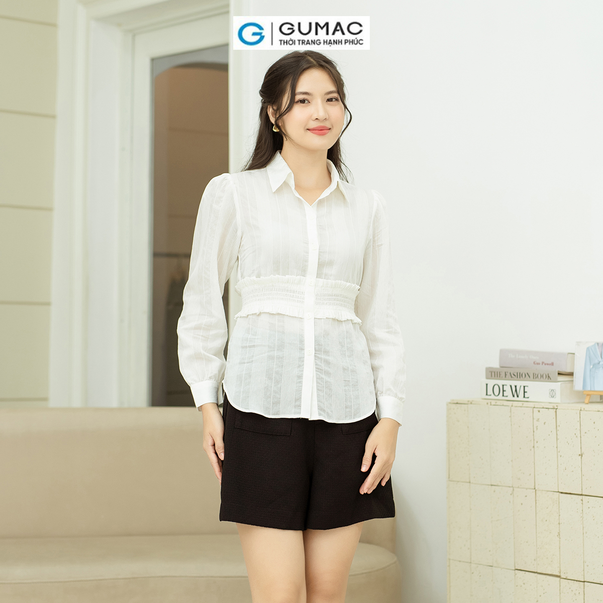 Quần short kiểu túi đắp GUMAC QD09053