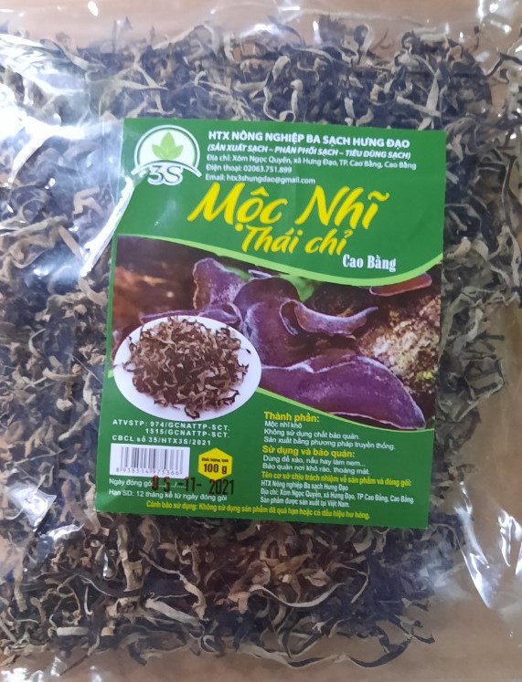 Mộc Nhĩ Thái Chỉ Cao Bằng 100g