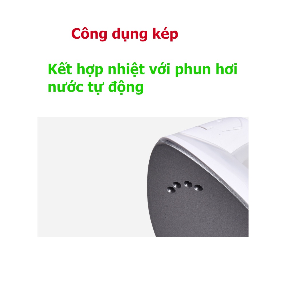 Bàn là hơi nước cầm tay mini 450W, ủi nhanh, dễ dàng mang đi du lịch