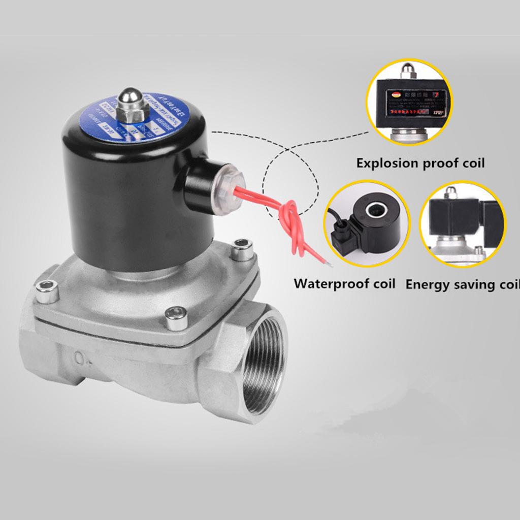 Solenoid Switch Valves Water Gas Weak Corrosion Switch Normally Closed Switch
