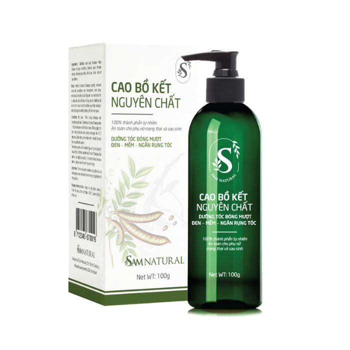 Dầu Gội Cao bồ kết Samnatural 100ml