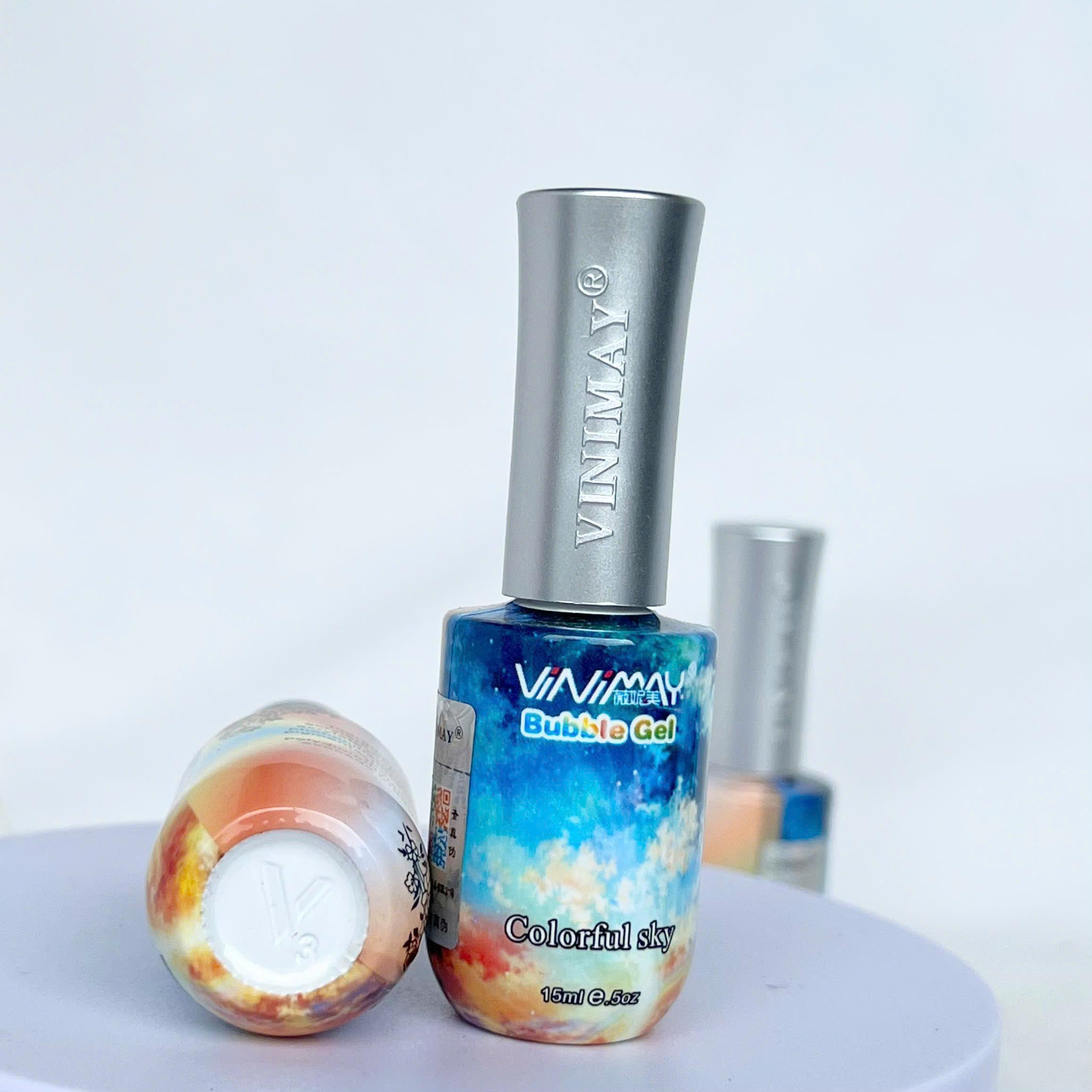 Top Loang Vinimay Cao Cấp Chai 15ml Làm Nail, Sơn Gel Tạo Hiệu Ứng Mây Nước 3D Cho Móng Đẹp Lung Linh