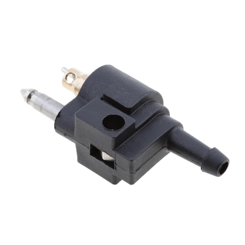 4 Pieces 1/4" Male Fuel Hose Line Connector Fittings For Yamaha Outboard