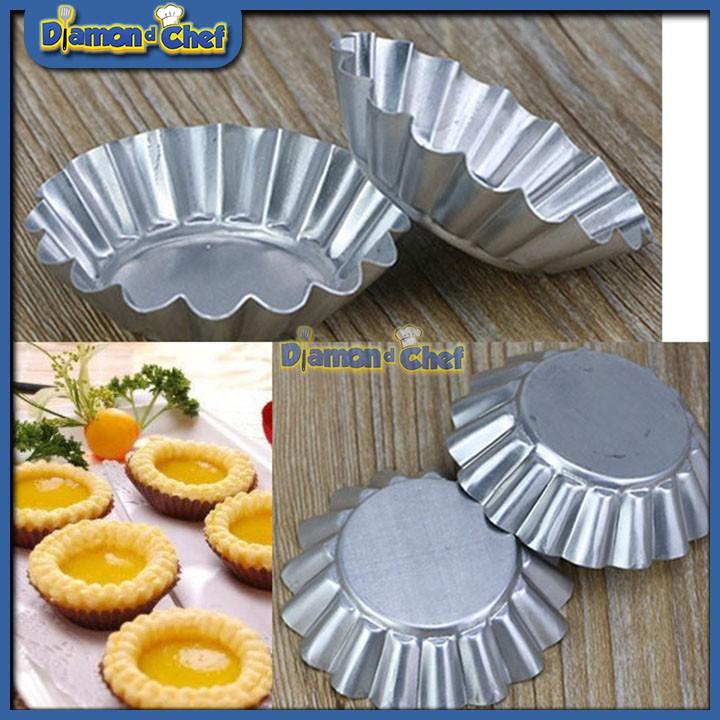 Bộ 10 khuôn Nhôm Nướng Bánh Tart