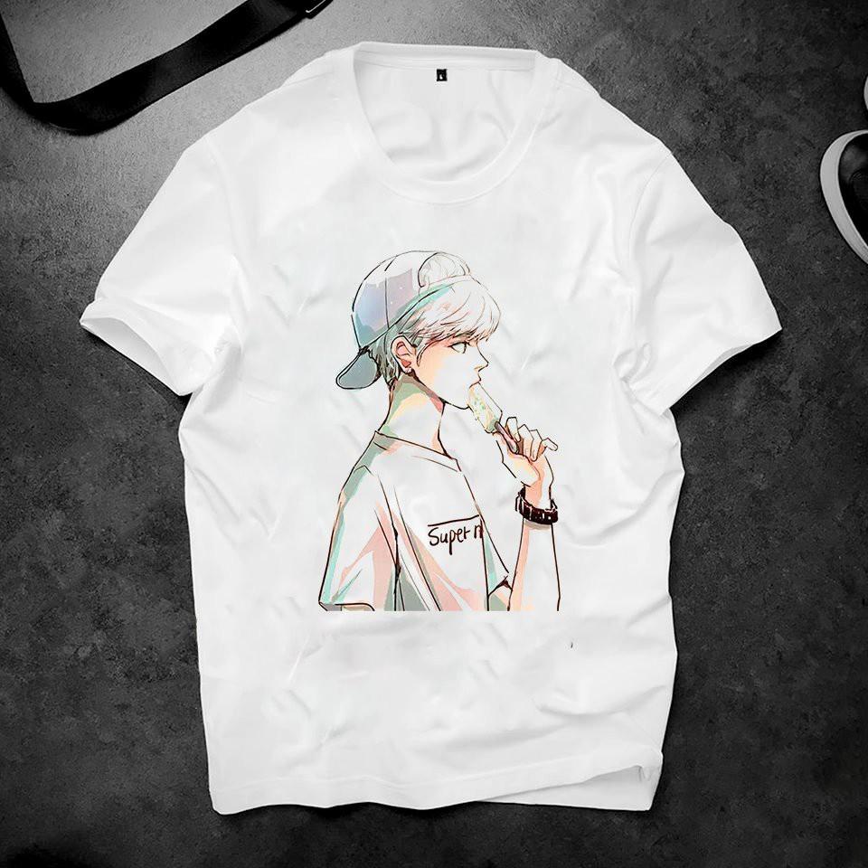 Áo thun unisex phong cách cá tính đẹp rẻ 2019S555