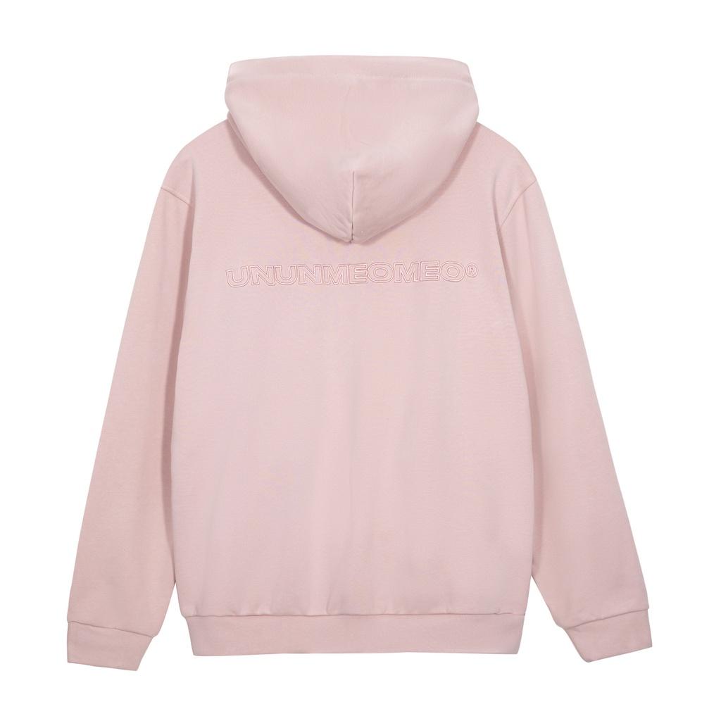Áo khoác Hoodie Zip Trơn - 4 Màu: Đen, Xám, Xanh Bơ, Hồng Ruốc Nam Nữ - Chất Liệu Nỉ Dày - Ủn Ủn Meo Meo