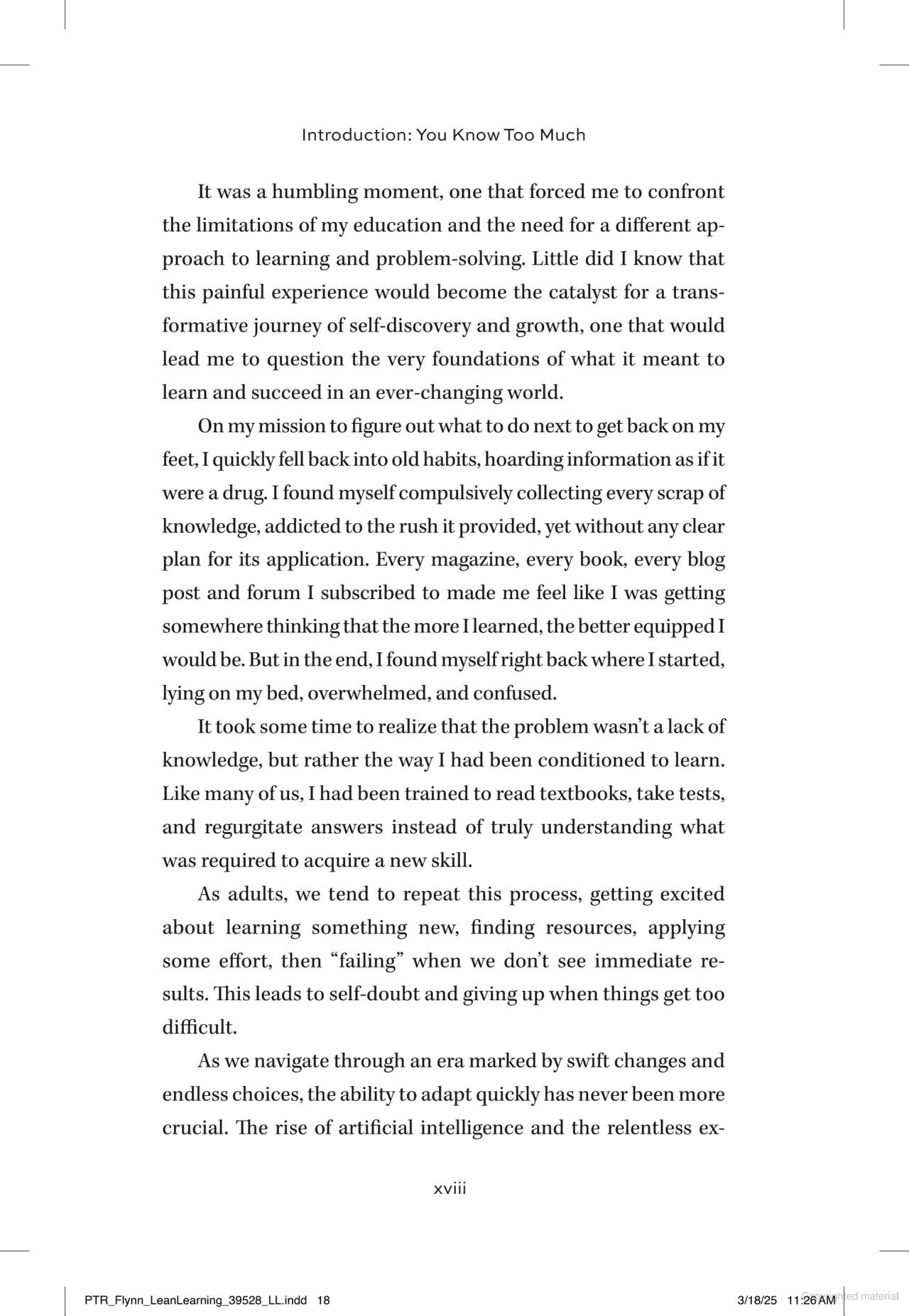 Sách ngoại văn: Lean Learning - How To Achieve More By Learning Less