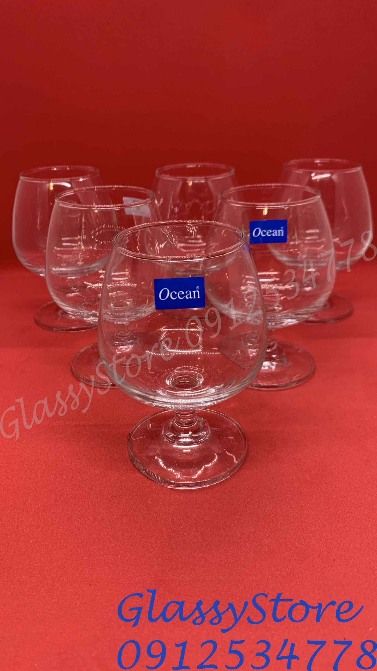 Ly rượu thủy tinh Ocean Classic Brandy 1501X09 / 1501X12 – Hàng chính hãng