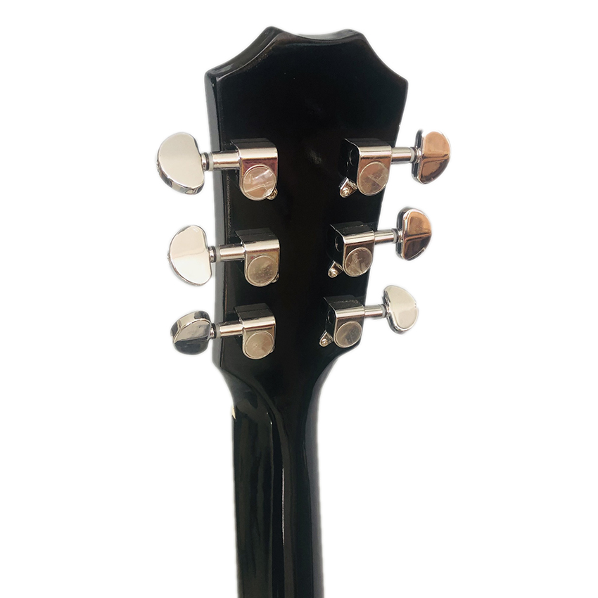 Đàn guitar acoustic DGKRO-012 dáng A khuyết màu đẹp âm thanh tốt có ty chống cong cần dành cho bạn mới tập