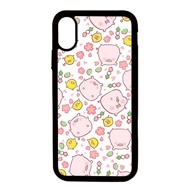 Ốp lưng cho iPhone X heo 4 - Hàng chính hãng