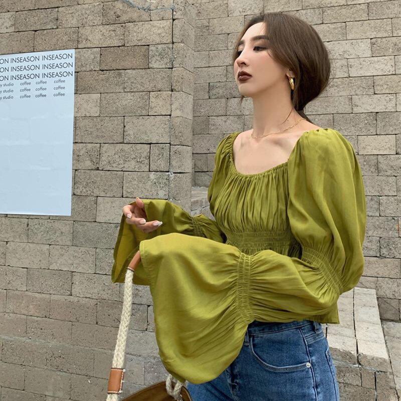 Áo thời trang ulzzang Hàn Quốc - chất voan lụa cao cấp