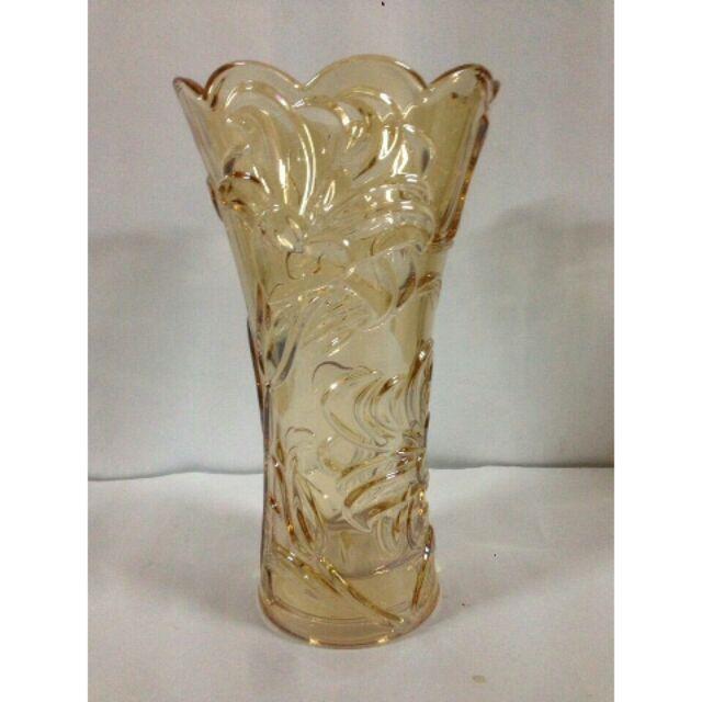 Lọ bình hoa 25cm _ 30cm màu vàng