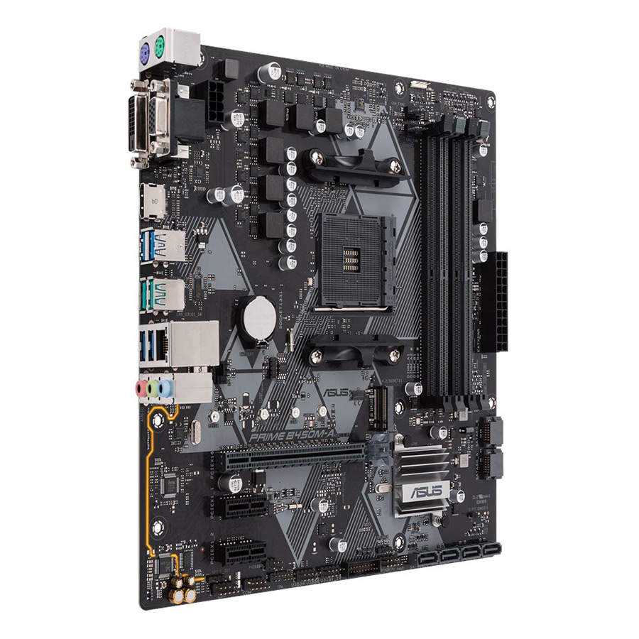 Bo Mạch Chủ Mainboard ASUS PRIME B450M-A - Hàng Chính Hãng