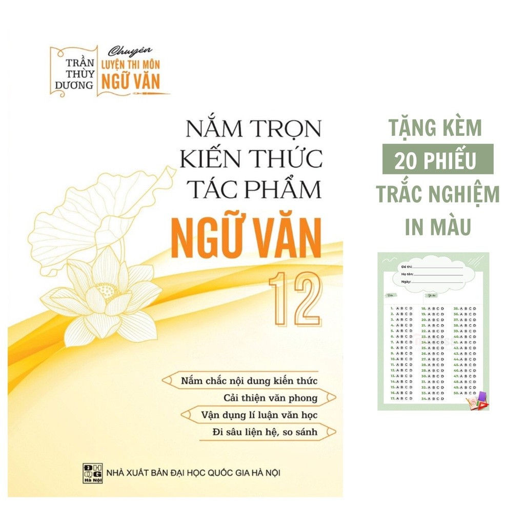 Sách - Nắm Trọn Kiến Thức Tác Phẩm Ngữ Văn 12