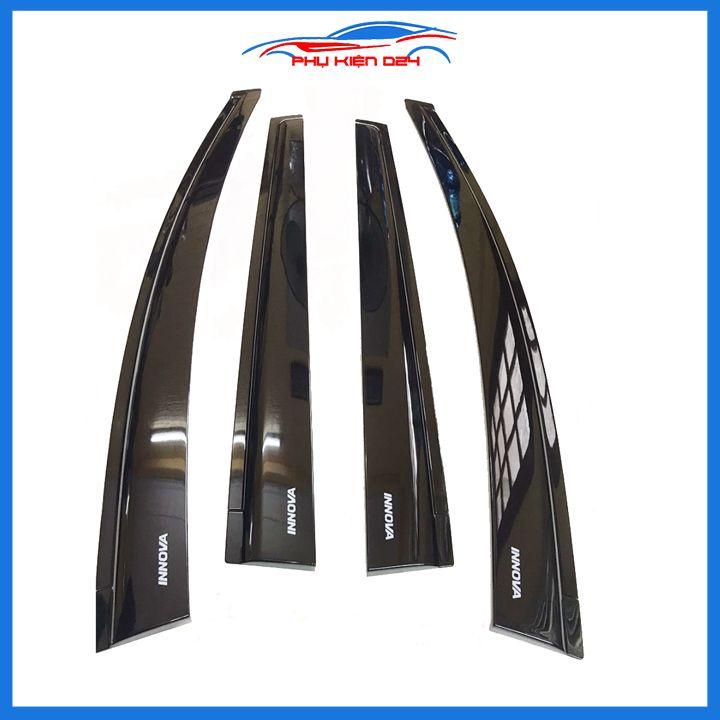 Vè che mưa Innova 2005-2006--2007-2008-2009-2010-2011-2012-2013-2014-2015-2016 vè đen bảo vệ trang trí xe