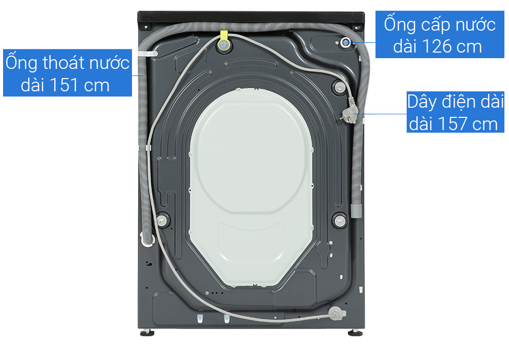 Máy giặt Aqua Inverter 8.5 kg AQD-A852J - hàng chính hãng - chỉ giao HCM