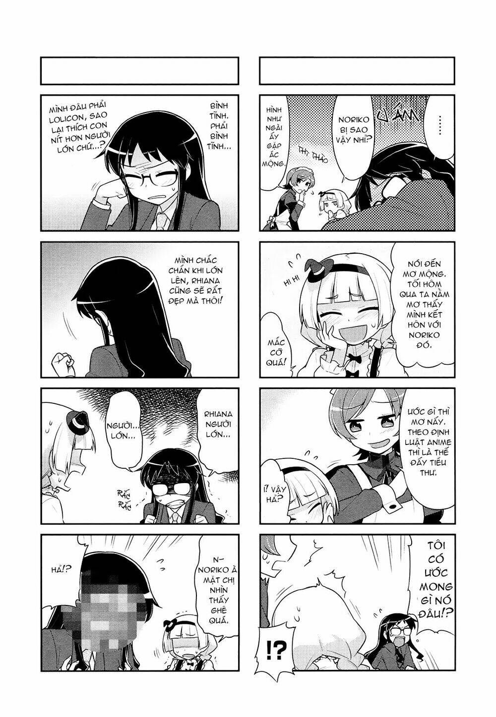 majyo to houki to kurobuchi megane chapter 8 4