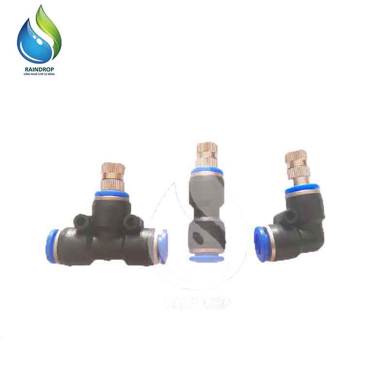 10 Nối thẳng ống phun sương 8mm