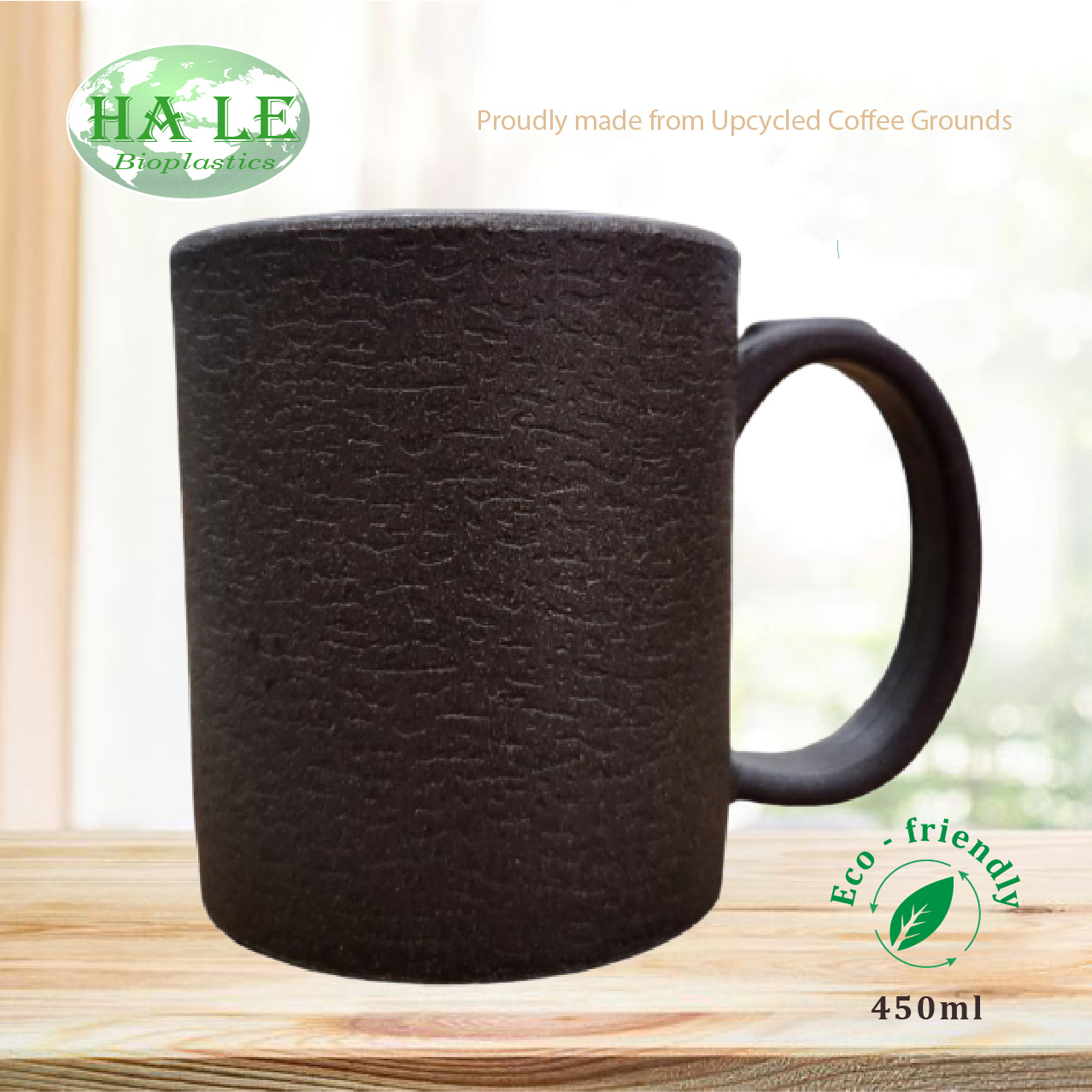 Ly Mug bã cà phê khắc lazer thiết kế theo yêu cầu