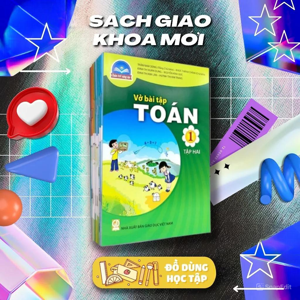 Bộ Sách Giáo Khoa Lớp 1 - Vở Bài Tập - Chân Trời Sáng Tạo - Bộ 11 Cuốn