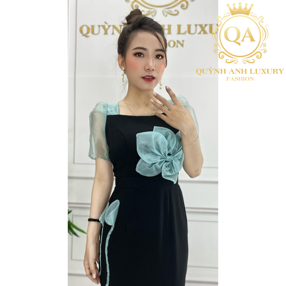 Váy đầm suông nữ bút chì dự tiệc
