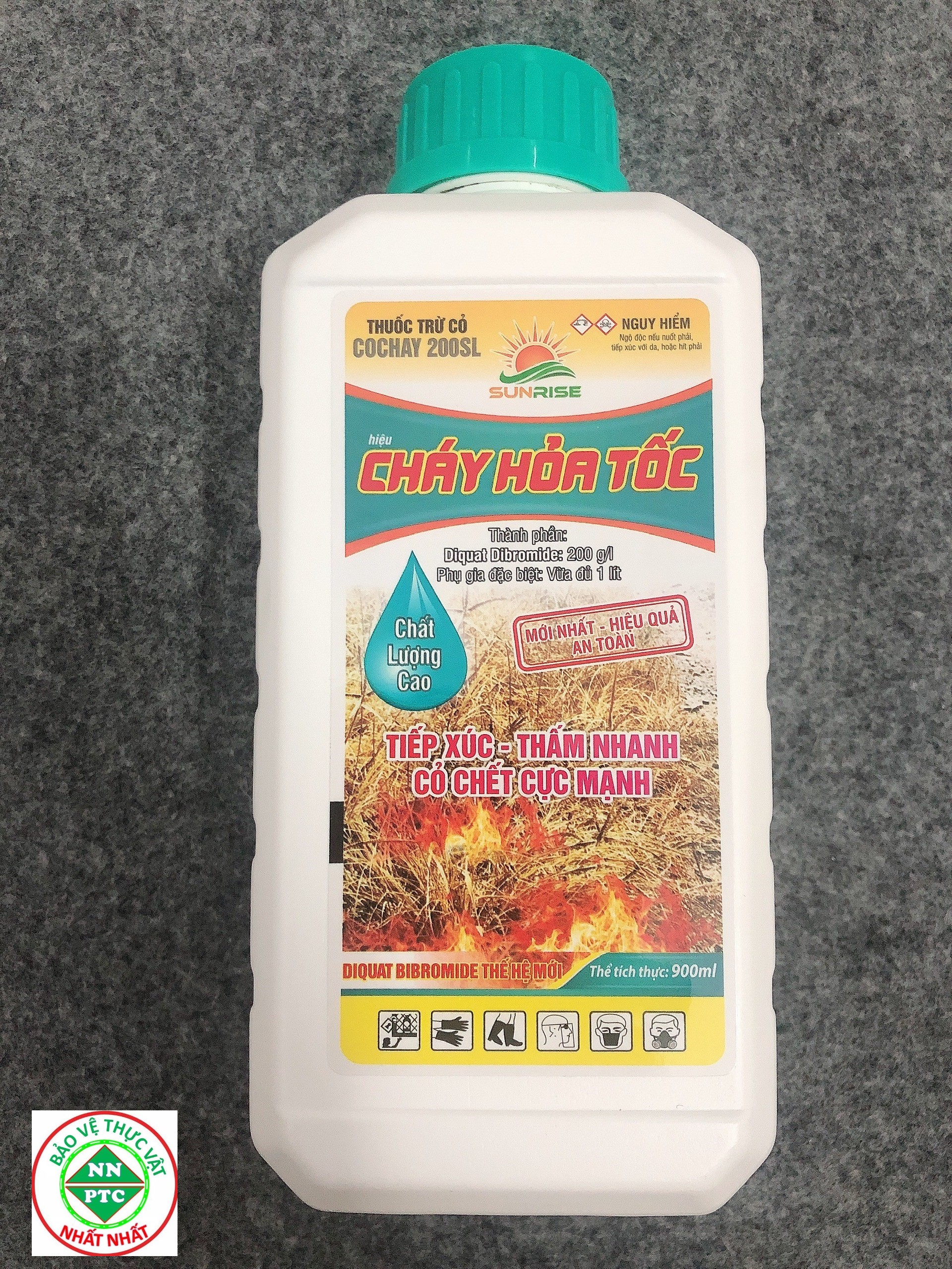 Thuốc trừ cỏ CoChay 200SL Cháy Hỏa Tốc 900ml