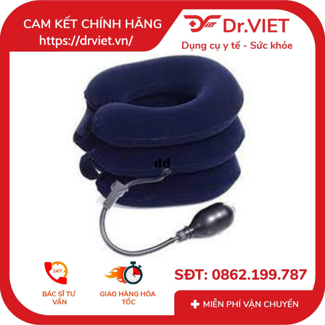 Đai hơi cổ Lucass NC-9 chính hãng hỗ trợ đau mỏi thoát vị cổ-Giúp giảm bớt áp lực của xương sống, đĩa đệm, dây thần kinh