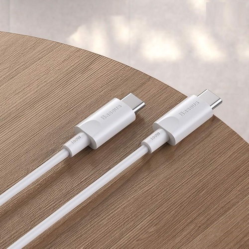 Cáp sạc nhanh Baseus Xiaobai series Type-c to Type-c siêu bền 100W (20V/5A, Quick Charging & Sync Data TPE Cable ) dài 1,5m - Hàng chính hãng