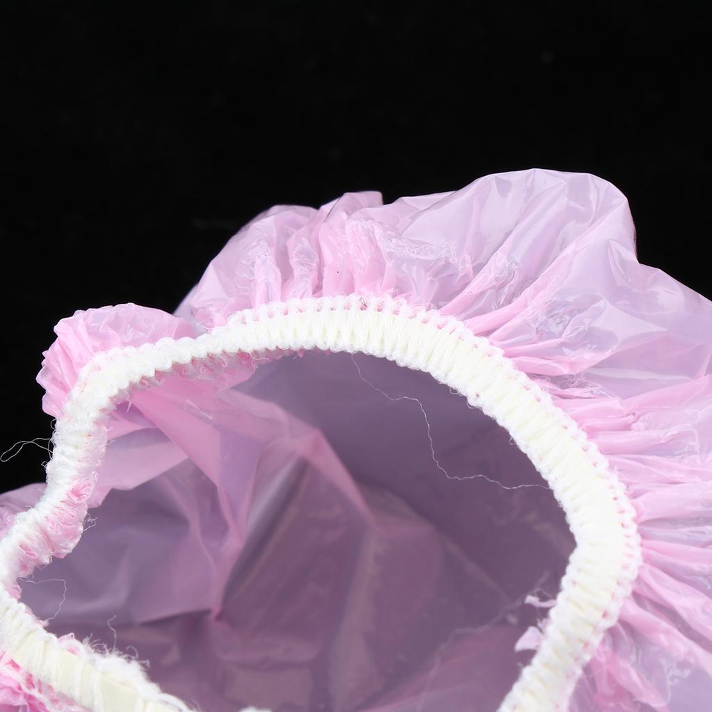 100pcs Unisex Waterproof Bath Ear Protection Shower Earmuffs Ear Cover Caps Protects Ear from Water when Showering