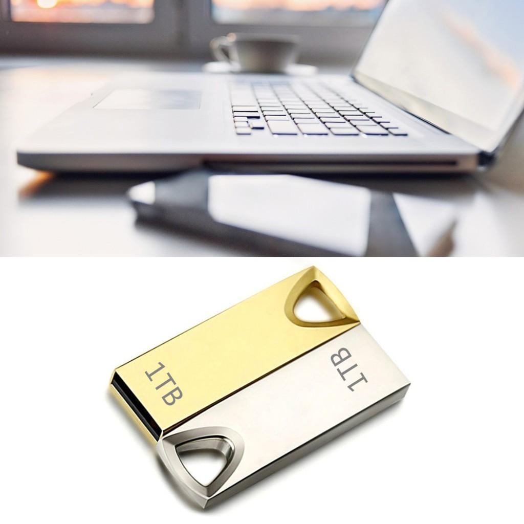 1 / 2TB USB 3.0 Kim loại tốc độ cao ổ đĩa flash U Disk Pendrive cho máy tính xách tay tiện dụng