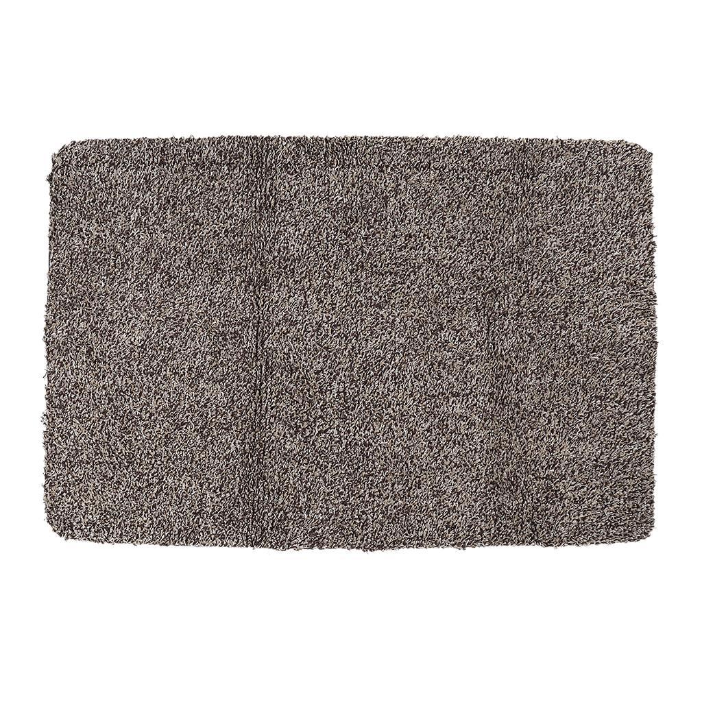 Pet Dog Cat Blanket Clean Suction Carpet Superfine Fiber PVC Dark Grey