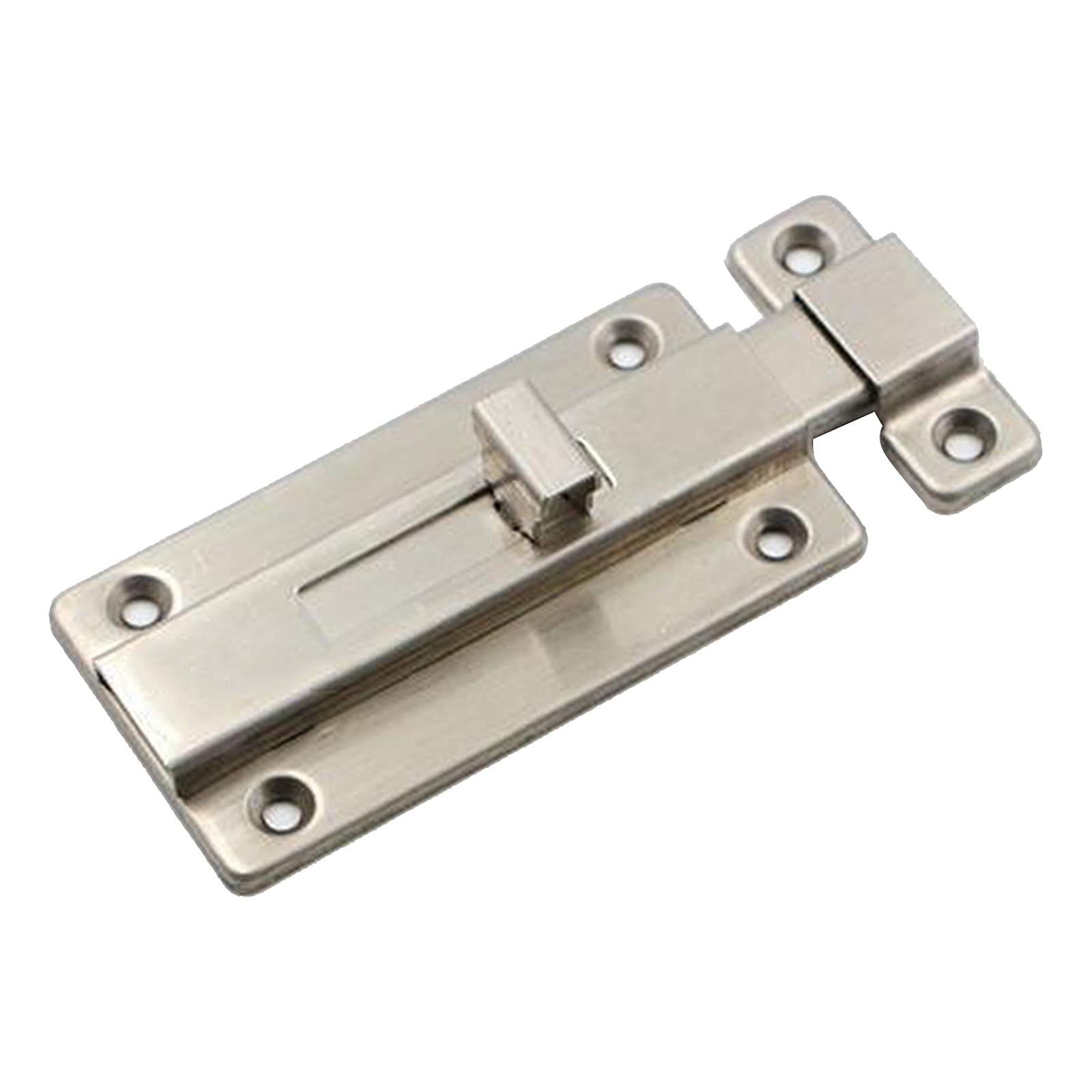3 Heavy Duty Door  Slide Latch Locks with 4 Inch Screws