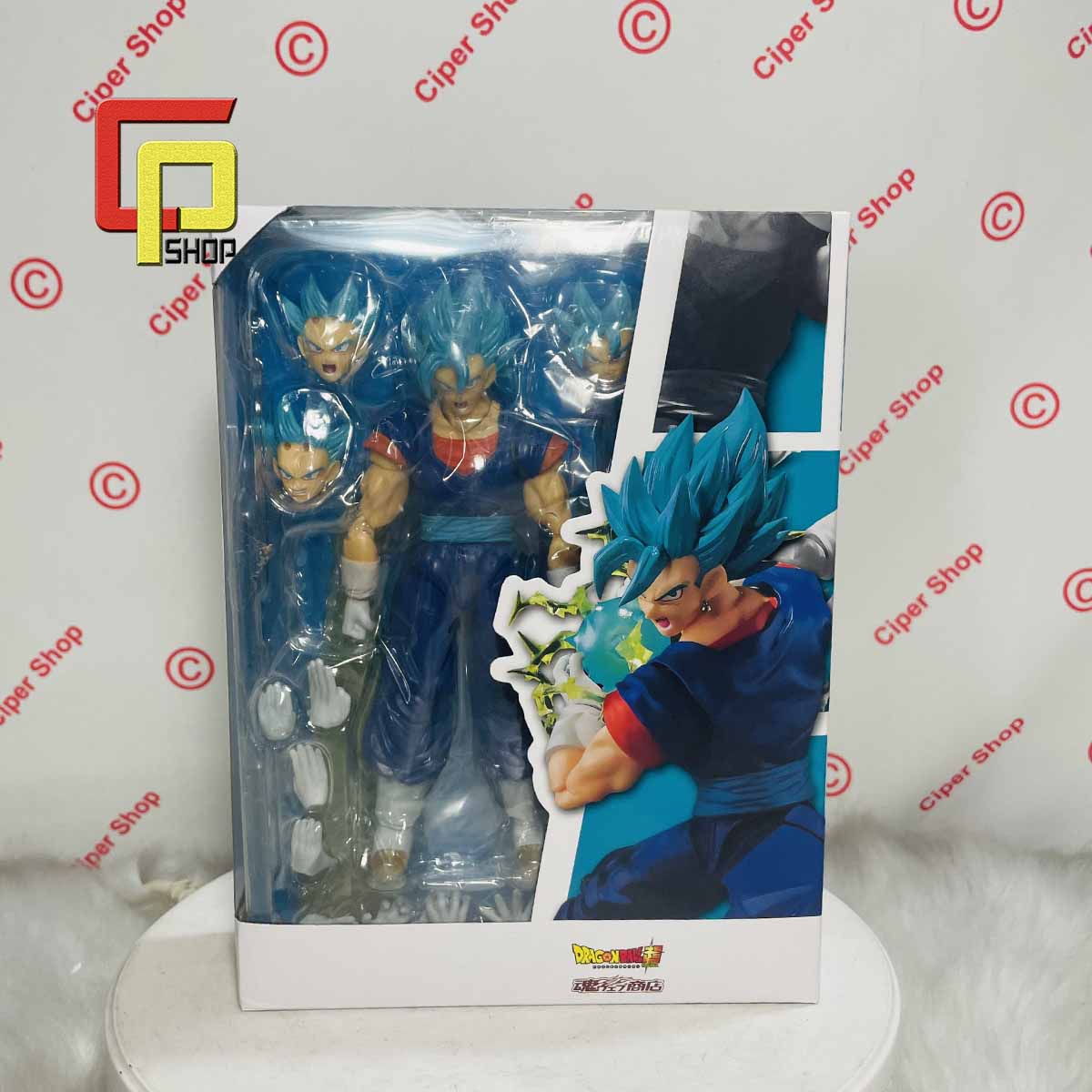 Mô hình Vegito SHF - Mô hình Vegito có khớp - Mô hình Dragon Ball